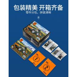 LUMIBRICKS FUNWHOLE F9205 9205 MÁY KÉO bộ đồ chơi xếp lắp ráp ghép mô hình City Thành Phố 367 khối