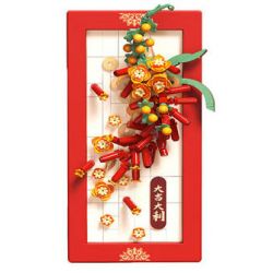 BALODY 21300 ĐÊM GIAO THỪA CHÚC MAY MẮN VÀ bộ đồ chơi xếp lắp ráp ghép mô hình Creator CHINA TREND Sáng Tạo