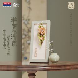 BALODY 21224 LINH LONG PHÚC PINELLIA BREEZE bộ đồ chơi xếp lắp ráp ghép mô hình Arts & Crafts FLOWER POWER