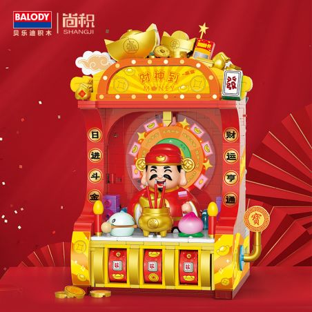 BALODY 21295 THẦN TÀI ĐẾN bộ đồ chơi xếp lắp ráp ghép mô hình Creator Sáng Tạo