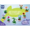 MINGDI LEIBAO K0729 0729 LIÊN MINH THỰC VẬT 8 MÔ HÌNH bộ đồ chơi xếp lắp ráp ghép mô hình Creator Sáng Tạo