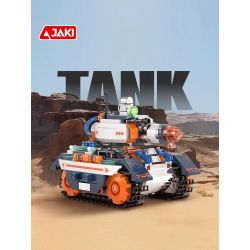 JAKI JK8560 8560 CHIẾN TRƯỜNG XE TĂNG CHÍNH SUPER LASER bộ đồ chơi xếp lắp ráp ghép mô hình Military Army SUPER LASER CAPITAL TANK Quân Sự Bộ Đội