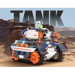 JAKI JK8560 8560 CHIẾN TRƯỜNG XE TĂNG CHÍNH SUPER LASER bộ đồ chơi xếp lắp ráp ghép mô hình Military Army SUPER LASER CAPITAL TANK Quân Sự Bộ Đội