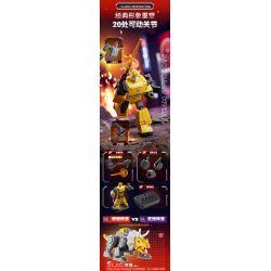 BLOKEES 71103 TRANSFORMERS STAR EDITION TẬP 3 SỐNG SÓT TỪ NƠI NGUY HIỂM bộ đồ chơi xếp lắp ráp ghép mô hình Movie & Game Phim Và Trò Chơi
