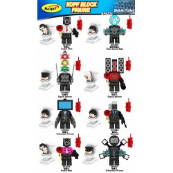 KOPF KF6230 6230 KF3058 3058 KF3059 3059 KF3060 3060 KF3061 3061 KF3062 3062 KF3063 3063 KF3064 3064 KF3065 3065 NGƯỜI VỆ SINH 8 LOẠI bộ đồ chơi xếp lắp ráp ghép mô hình Movie & Game SKIBIDI TOILET Phim Và Trò Chơi