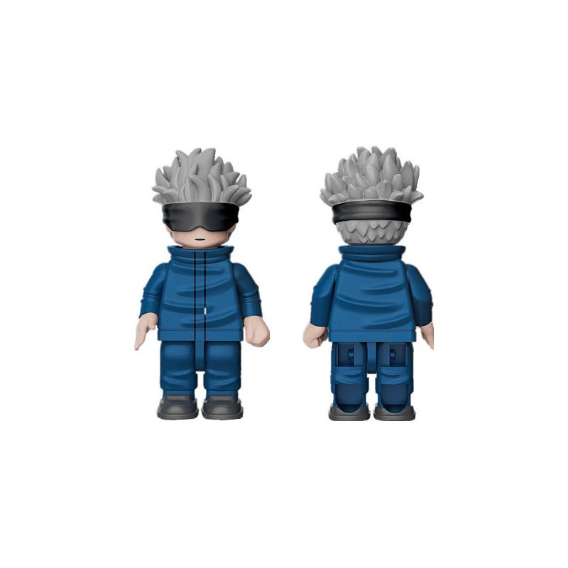 YOLOPARK 40024 TRẢ LẠI PHÉP THUẬT GOJO SATORU bộ đồ chơi xếp lắp ráp ghép mô hình Movie & Game BRICKS MAN 04 Phim Và Trò Chơi