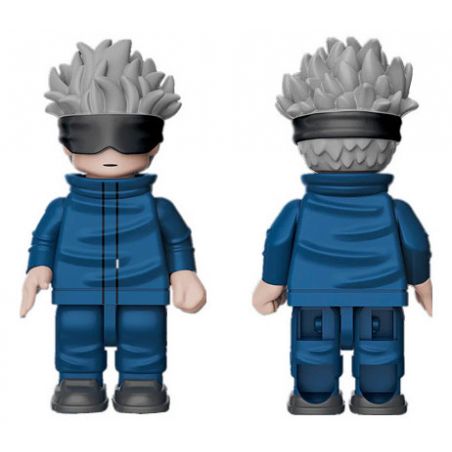 YOLOPARK 40024 TRẢ LẠI PHÉP THUẬT GOJO SATORU bộ đồ chơi xếp lắp ráp ghép mô hình Movie & Game BRICKS MAN 04 Phim Và Trò Chơi