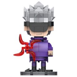 YOLOPARK 40007 TRẢ LẠI PHÉP THUẬT HÌNH XÂY DỰNG GOJO SATORU bộ đồ chơi xếp lắp ráp ghép mô hình Movie & Game BIG HEAD BRICKS 04 Phim Và Trò Chơi