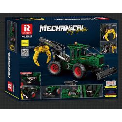 REOBRIX 22027 MÁY KÉO TRƯỢT bộ đồ chơi xếp lắp ráp ghép mô hình Technic LOG SKIDDER Kỹ Thuật Công Nghệ Cao Mô Hình Phương Tiện 1741 khối