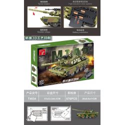 TYGOLL T4034 4034 XE TĂNG ĐIỀU KHIỂN TỪ XA M1A2 bộ đồ chơi xếp lắp ráp ghép mô hình Military Army Quân Sự Bộ Đội 676 khối