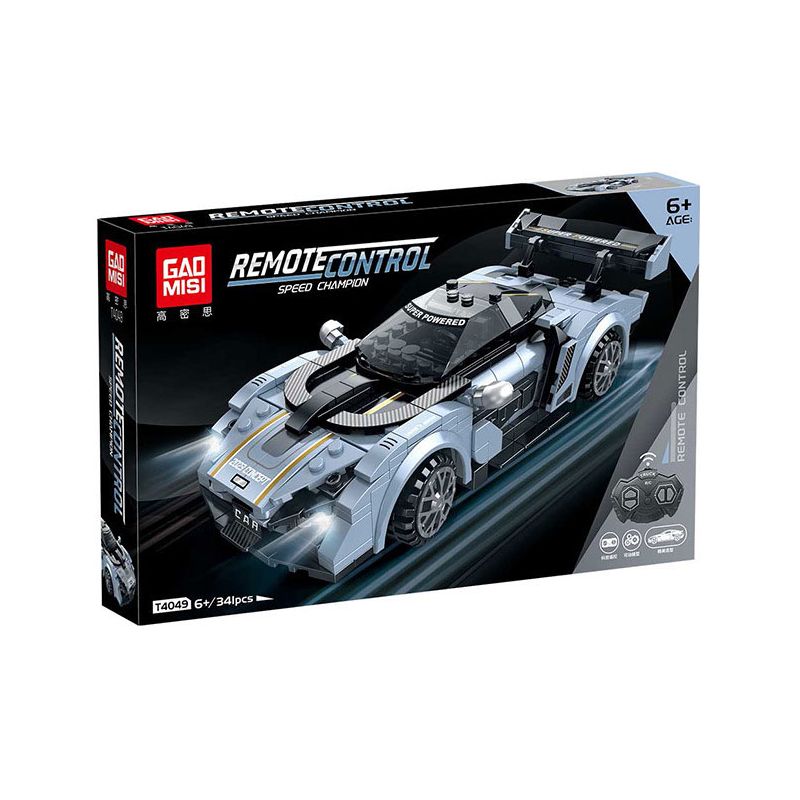 GAOMISI T4049 4049 MCLAREN bộ đồ chơi xếp lắp ráp ghép mô hình Racers Đua Tốc Độ 371 khối