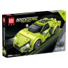 GAOMISI T4050 4050 LAMBORGHINI bộ đồ chơi xếp lắp ráp ghép mô hình Racers Đua Tốc Độ 344 khối