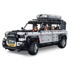 GULY 10620 LAND ROVER DEFENDER 110 XE ĐỊA HÌNH 1:8 tỷ lệ 1:8 bộ đồ chơi xếp lắp ráp ghép mô hình Technic WEISHI-110 OFF-ROAD Kỹ Thuật Công Nghệ Cao Mô Hình Phương Tiện 5268 khối