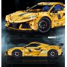 GULY 10622 TÀU HỘ TỐNG 1:8 tỷ lệ 1:8 bộ đồ chơi xếp lắp ráp ghép mô hình Technic KERVTTE SPORTCAR Kỹ Thuật Công Nghệ Cao Mô Hình Phương Tiện 3788 khối