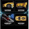 GULY 10622 TÀU HỘ TỐNG 1:8 tỷ lệ 1:8 bộ đồ chơi xếp lắp ráp ghép mô hình Technic KERVTTE SPORTCAR Kỹ Thuật Công Nghệ Cao Mô Hình Phương Tiện 3788 khối