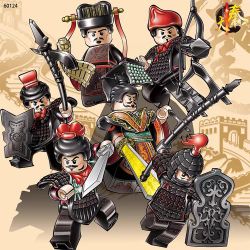 LWCK 60124 60132 LÍNH TẦN MINIFIGURES 6 LOẠI bộ đồ chơi xếp lắp ráp ghép mô hình Historical