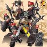 LWCK 60124 60132 LÍNH TẦN MINIFIGURES 6 LOẠI bộ đồ chơi xếp lắp ráp ghép mô hình Historical