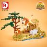 DK 6025 XAVAN bộ đồ chơi xếp lắp ráp ghép mô hình TROPICAL SAVANNA FOREST 755 khối