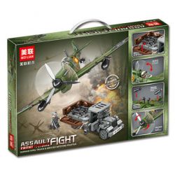 AMERICAN LEAGUE 98302 XE TẢI OPEL CỦA ĐỨC TIÊM KÍCH SPITFIRE ANH bộ đồ chơi xếp lắp ráp ghép mô hình Military Army Quân Sự Bộ Đội