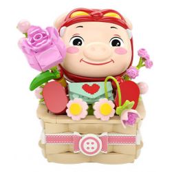 JAKI JK6850 6850 NGƯỜI HỢI TÌNH YÊU NGỌT NGÀO VÀ NỒNG NÀN bộ đồ chơi xếp lắp ráp ghép mô hình Movie & Game GGBOND SWEET INFATUATION Phim Và Trò Chơi