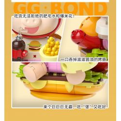 JAKI JK6851 6851 NGƯỜI LỢN NGÔI NHÀ HẠNH PHÚC BÉO bộ đồ chơi xếp lắp ráp ghép mô hình Movie & Game GGBOND HAPPY HONEBODY Phim Và Trò Chơi