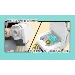 JAKI JK6852 6852 PIG MAN CÂU CÁ CÓ TRẢ TIỀN bộ đồ chơi xếp lắp ráp ghép mô hình Movie & Game GGBOND GOOF OFF Phim Và Trò Chơi