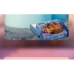 ZHEGAO 00426 THỊ TRẤN TRUNG QUỐC bộ đồ chơi xếp lắp ráp ghép mô hình Creator CHINATOWN Sáng Tạo 4653 khối