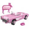 WE GAME COMING 66035 BARBIE MUI TRẦN bộ đồ chơi xếp lắp ráp ghép mô hình Movie & Game PINK CAR Phim Và Trò Chơi 898 khối