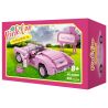 WE GAME COMING 66035 BARBIE MUI TRẦN bộ đồ chơi xếp lắp ráp ghép mô hình Movie & Game PINK CAR Phim Và Trò Chơi 898 khối