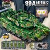 LE YI 66035 BÌNH ĐIỀU KHIỂN TỪ XA 99A bộ đồ chơi xếp lắp ráp ghép mô hình Military Army Quân Sự Bộ Đội 1628 khối