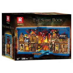 REOBRIX 66035 SÁCH HOBBIT bộ đồ chơi xếp lắp ráp ghép mô hình The Lord Of The Rings Chúa Nhẫn 3398 khối