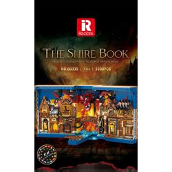 REOBRIX 66035 SÁCH HOBBIT bộ đồ chơi xếp lắp ráp ghép mô hình The Lord Of The Rings Chúa Nhẫn 3398 khối