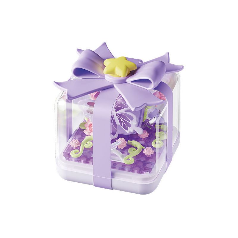 GEKKOSHA 804417 ĐIỀU ƯỚC NGÔI SAO TRÊN ĐẦU NGÓN TAY NHỊP TIM CỦA CÁC VÌ bộ đồ chơi xếp lắp ráp ghép mô hình STARWISH RING BOX