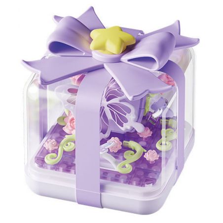 GEKKOSHA 804417 ĐIỀU ƯỚC NGÔI SAO TRÊN ĐẦU NGÓN TAY NHỊP TIM CỦA CÁC VÌ bộ đồ chơi xếp lắp ráp ghép mô hình STARWISH RING BOX