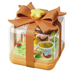 GEKKOSHA 804418 ĐIỀU ƯỚC NGÔI SAO TRÊN ĐẦU NGÓN TAY SỨC HẤP DẪN CỦA TÌNH YÊU bộ đồ chơi xếp lắp ráp ghép mô hình STARWISH RING BOX