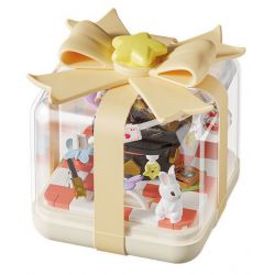 GEKKOSHA 804419 ĐẦU NGÓN TAY ƯỚC SAO GIẢI MÃ NGÔN NGỮ TÌNH YÊU bộ đồ chơi xếp lắp ráp ghép mô hình STARWISH RING BOX