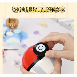 KEEPPLEY K20234 20234 KHINH KHÍ CẦU POKÉMON BALL bộ đồ chơi xếp lắp ráp ghép mô hình Movie & Game Phim Và Trò Chơi