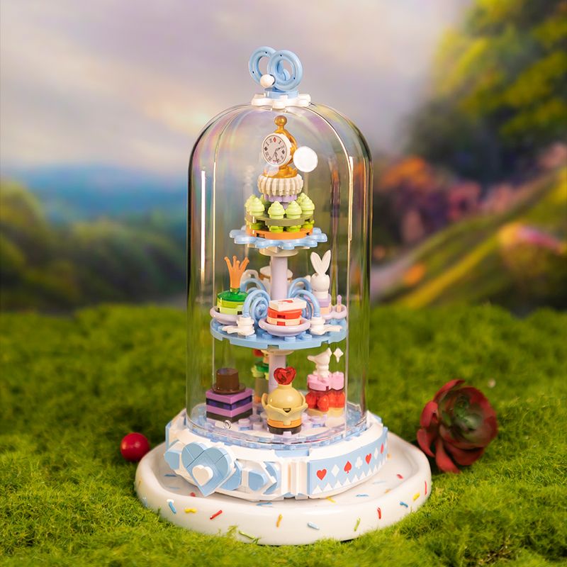 PANTASY 85101 TRÀ CHIỀU ẤM ÁP LANG THANG XỨ SỞ THẦN TIÊN bộ đồ chơi xếp lắp ráp ghép mô hình