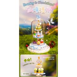 PANTASY 85101 TRÀ CHIỀU ẤM ÁP LANG THANG XỨ SỞ THẦN TIÊN bộ đồ chơi xếp lắp ráp ghép mô hình