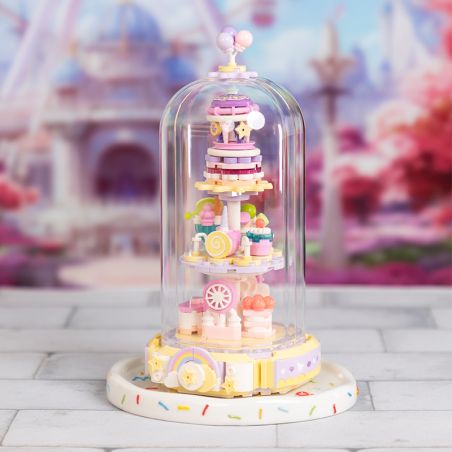 PANTASY 85104 TRÀ CHIỀU ẤM ÁP THIÊN ĐƯỜNG KỲ LÂN bộ đồ chơi xếp lắp ráp ghép mô hình