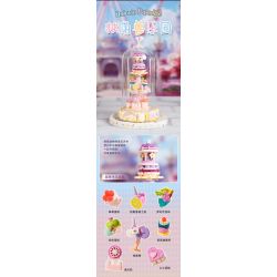 PANTASY 85104 TRÀ CHIỀU ẤM ÁP THIÊN ĐƯỜNG KỲ LÂN bộ đồ chơi xếp lắp ráp ghép mô hình