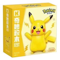 KEEPPLEY K20228 20228 POKÉMON VIVID KUPPY PIKACHU bộ đồ chơi xếp lắp ráp ghép mô hình Movie & Game Phim Và Trò Chơi