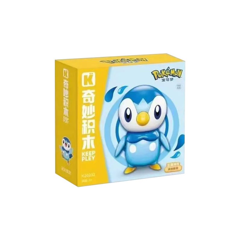 KEEPPLEY K20232 20232 POKÉMON VIVID KUPPY POGAMAN bộ đồ chơi xếp lắp ráp ghép mô hình Movie & Game Phim Và Trò Chơi