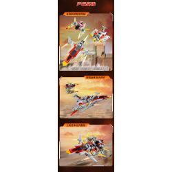 KEEPPLEY 75086 XE SIÊU ANH HÙNG CÁNH BAY GUYS bộ đồ chơi xếp lắp ráp ghép mô hình Movie & Game Phim Và Trò Chơi