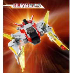 KEEPPLEY 75089 XE SIÊU ANH HÙNG GUYS STRIKE PHOENIX bộ đồ chơi xếp lắp ráp ghép mô hình Movie & Game Phim Và Trò Chơi