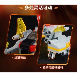 KEEPPLEY 75089 XE SIÊU ANH HÙNG GUYS STRIKE PHOENIX bộ đồ chơi xếp lắp ráp ghép mô hình Movie & Game Phim Và Trò Chơi