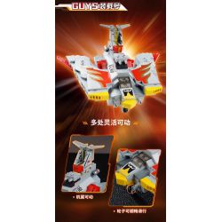 KEEPPLEY 75089 XE SIÊU ANH HÙNG GUYS STRIKE PHOENIX bộ đồ chơi xếp lắp ráp ghép mô hình Movie & Game Phim Và Trò Chơi