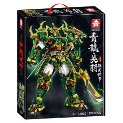 LE YI 62030 THANH LONG QUAN VŨ YANYUE MECHA bộ đồ chơi xếp lắp ráp ghép mô hình 2068 khối