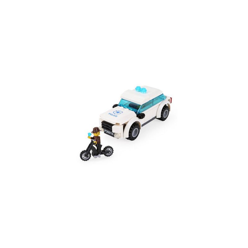 WANGE LIGAO DR.LUCK 26014 THEO DÕI BỌN CÔN ĐỒ bộ đồ chơi xếp lắp ráp ghép mô hình City Thành Phố 85 khối