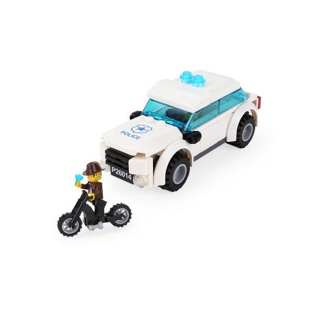 WANGE LIGAO DR.LUCK 26014 THEO DÕI BỌN CÔN ĐỒ bộ đồ chơi xếp lắp ráp ghép mô hình City Thành Phố 85 khối